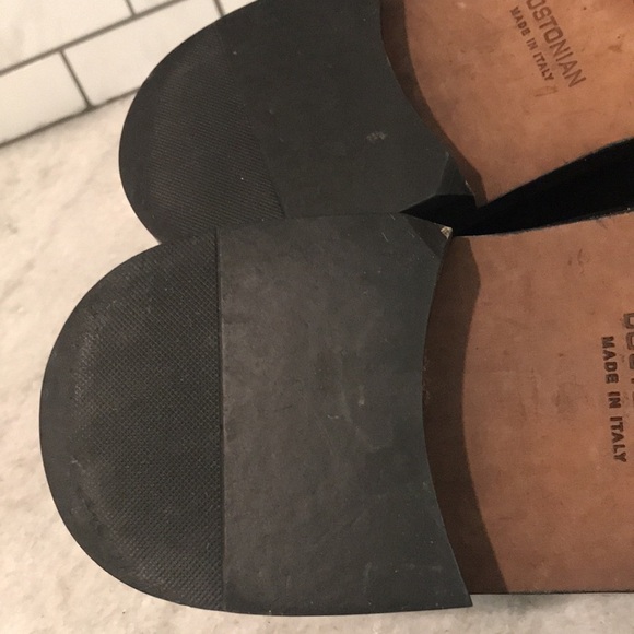 Bostonian Loafers Mens 13 Black Tassel Leather Shoes Luxe Made in Italy Classic - Picture 9 of 10